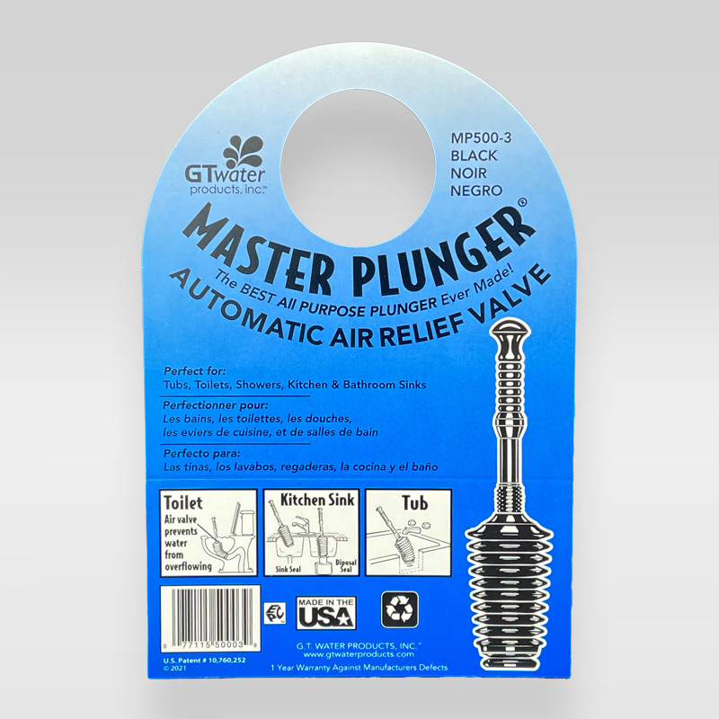 Master plunger packaging